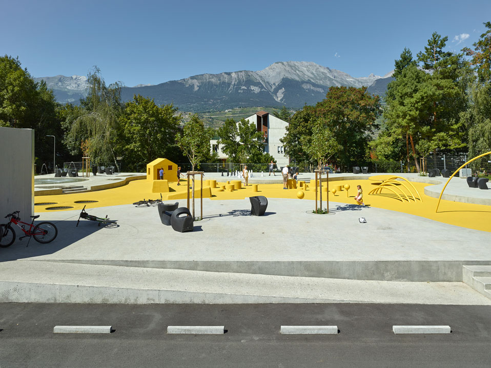 jardin d'enfants à bramois, sion