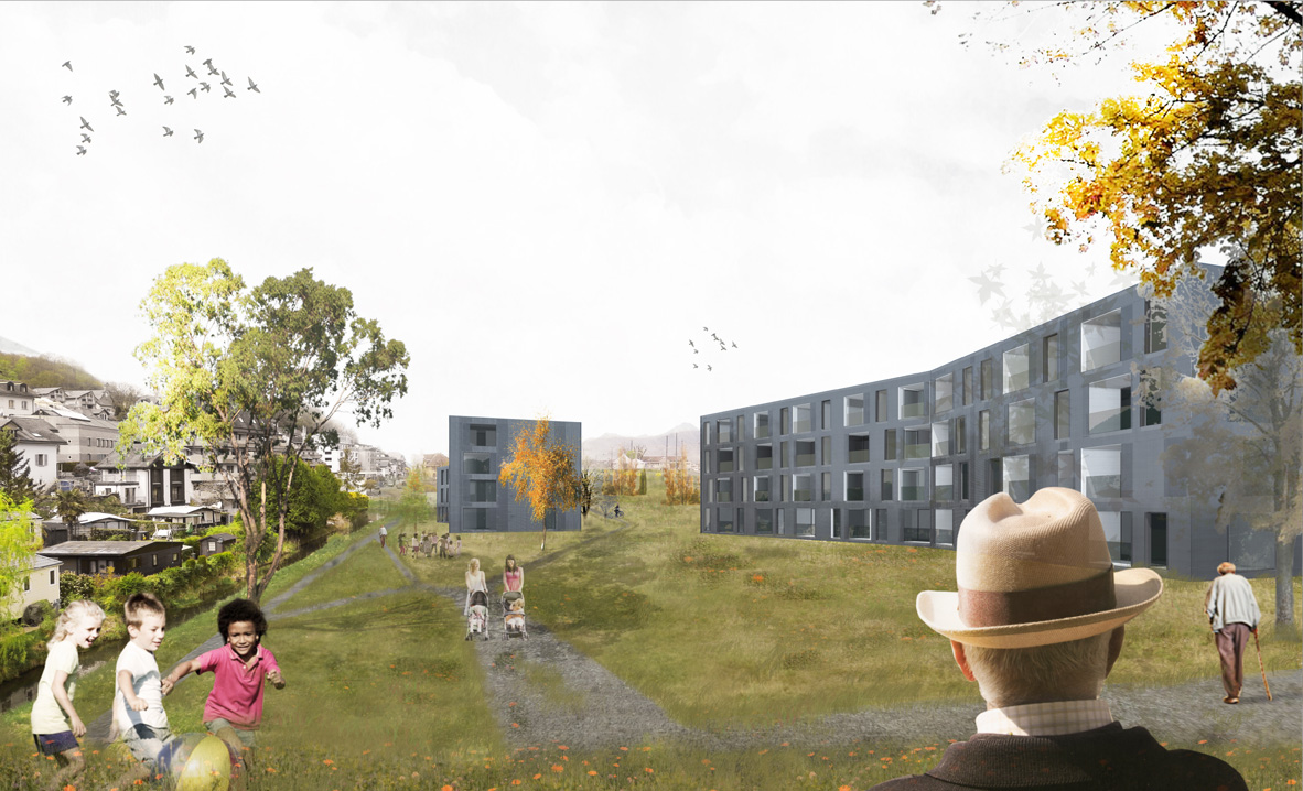 housing and childcare facilities at port-valais, invited competition