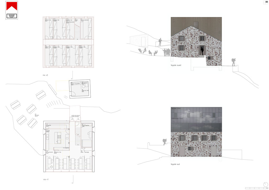 transformation et extension cabane oberaletsch, naters, concours